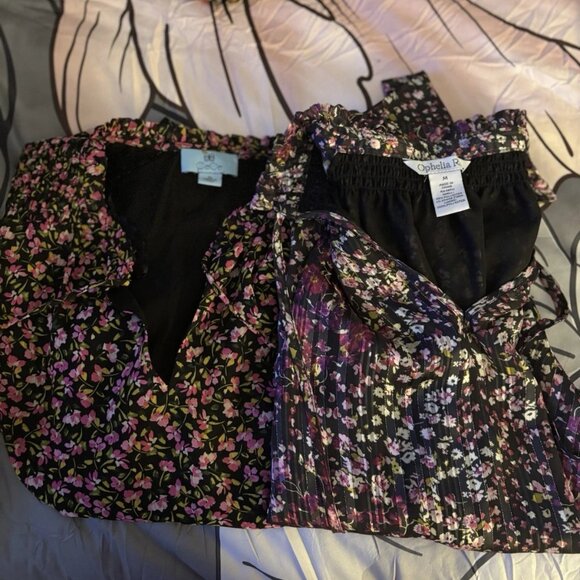 2 XL Blouses/CeCe and Ophelia - Picture 1 of 3